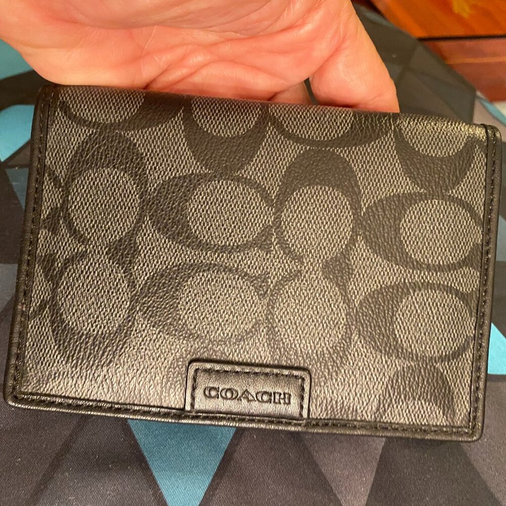 Coach Mens Bi-fold Wallet  CC